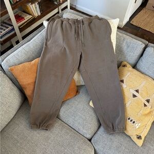 Lululemon City Sweat Joggers Brown Medium